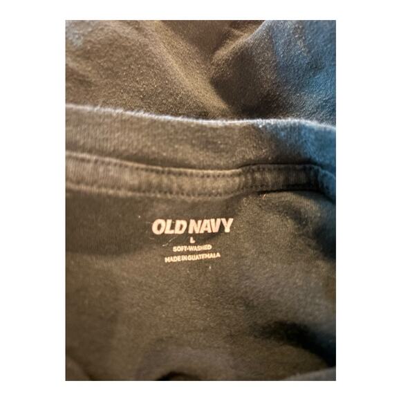 Old Navy Green Graphic T-Shirt Size L - Picture 5 of 5